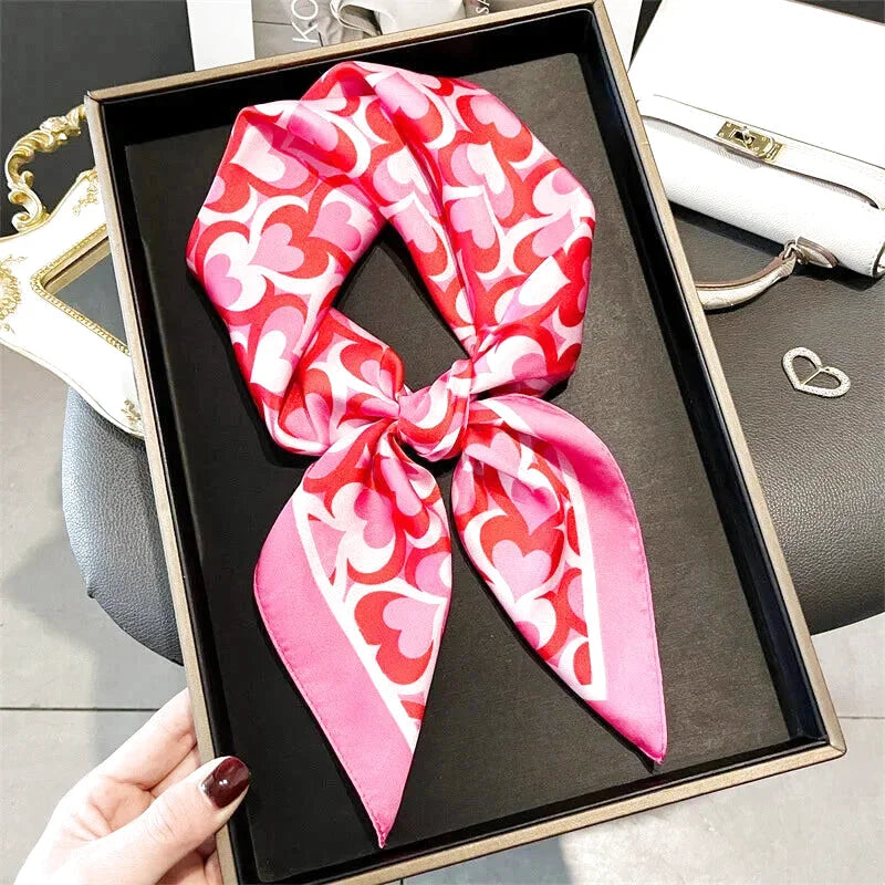 Tour De Cou Soie Femme Élégant