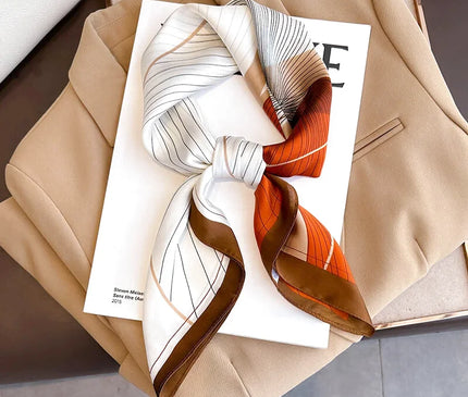 Tour De Cou Bandeau Soie