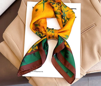 Tour De Cou Bandeau Soie