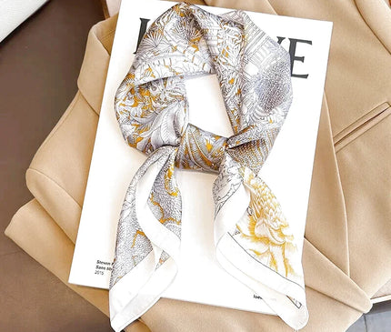 Tour De Cou Original Motif Géométrique