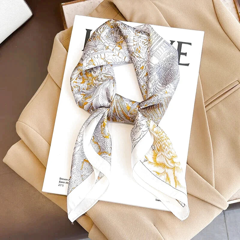 Tour De Cou Original Motif Géométrique