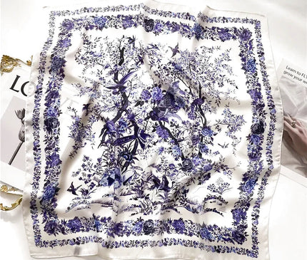 Tour De Cou Soie Femme Carré