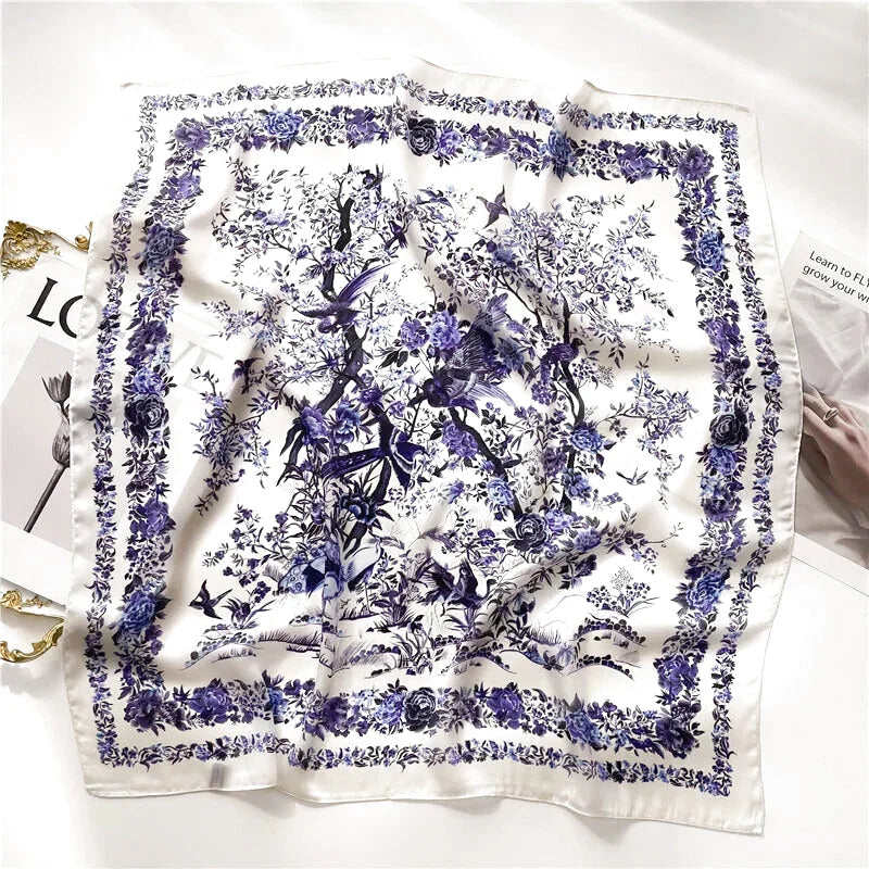 Tour De Cou Soie Femme Carré