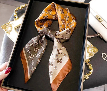 Tour De Cou Soie Femme Chic