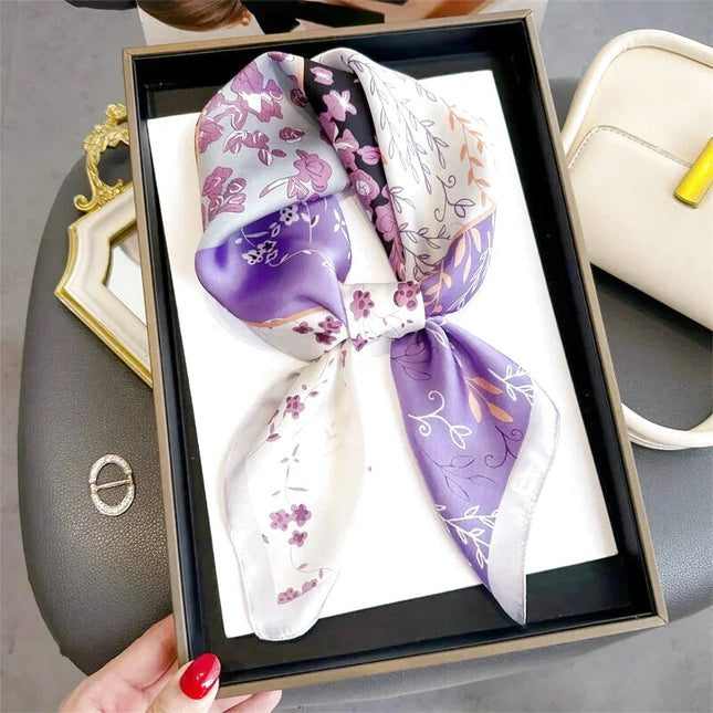 Tour De Cou Soie Femme Design