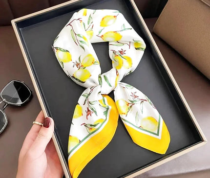 Tour De Cou Soie Femme Élégant