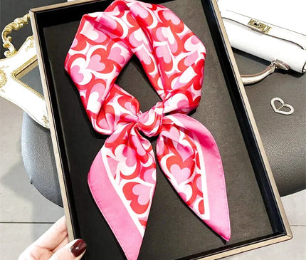 Tour De Cou Soie Femme Élégant