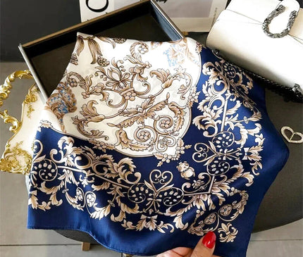 Tour De Cou Soie Femme Luxe