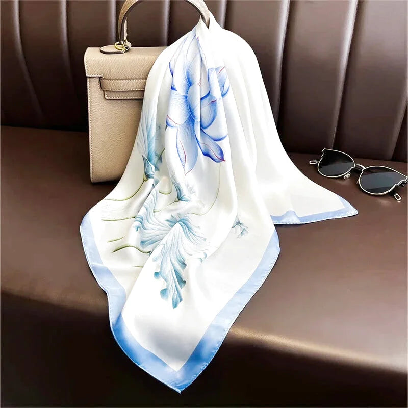 Tour De Cou Soie Femme Luxe